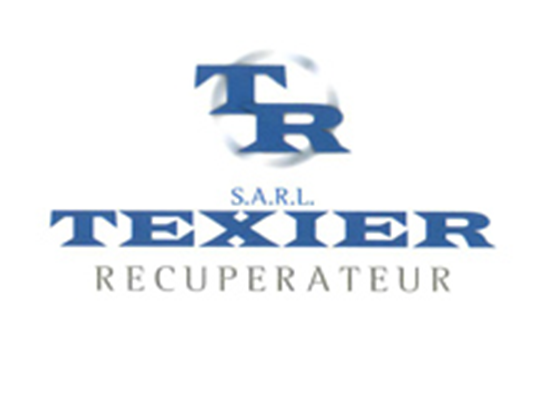 Logo Texier rond blanc